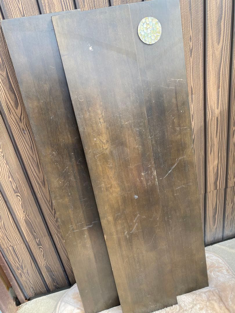 三段　飾り棚　和風　折りたたみ式　シェルフ