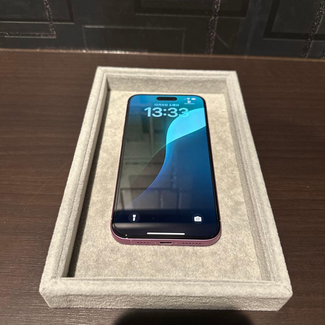 【美品】iPhone 16 Plus 128GB ピンク