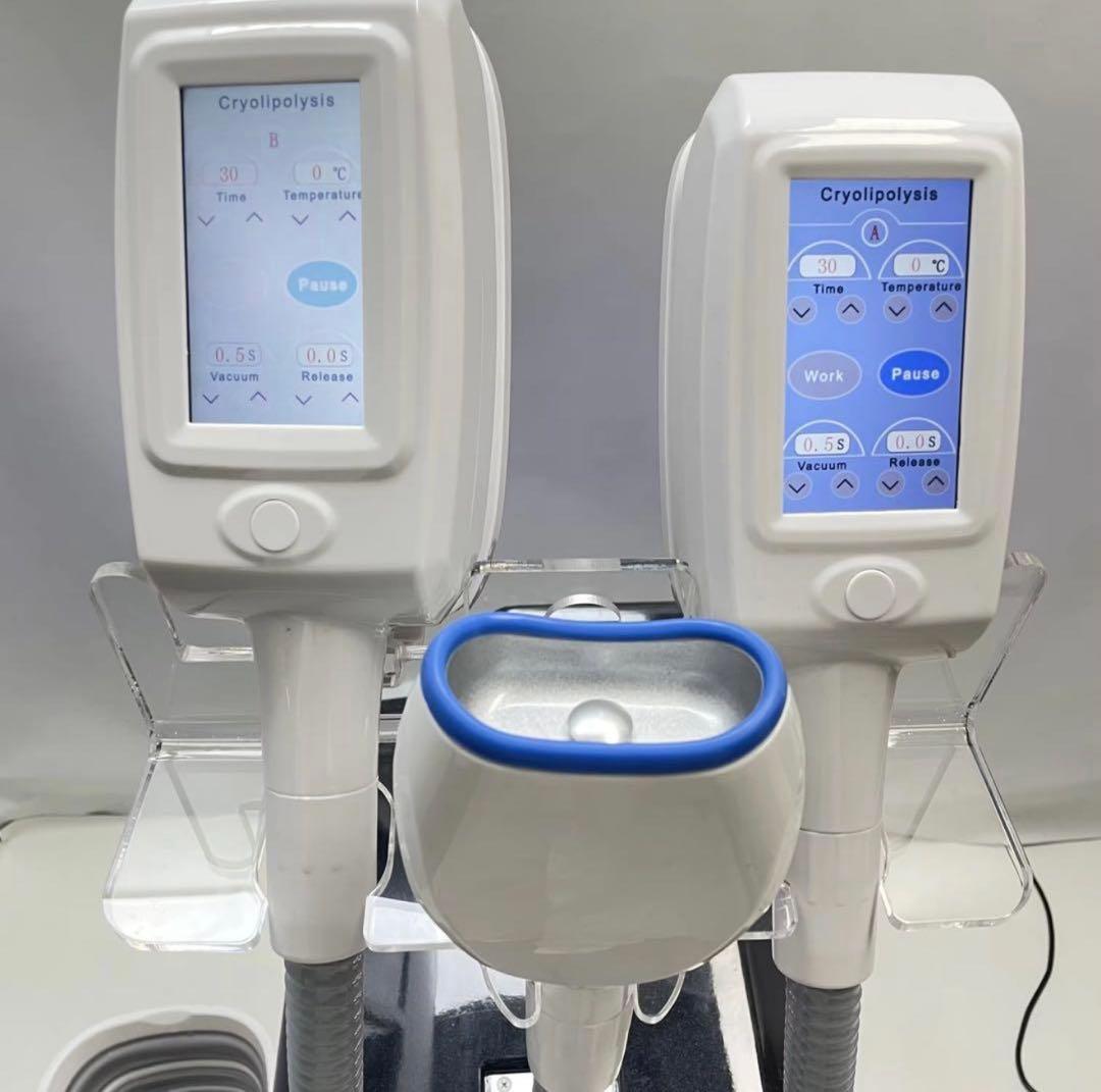 【新品】2本同時稼働/クリオリポリシス/360度脂肪冷却 脂肪冷却シート100枚