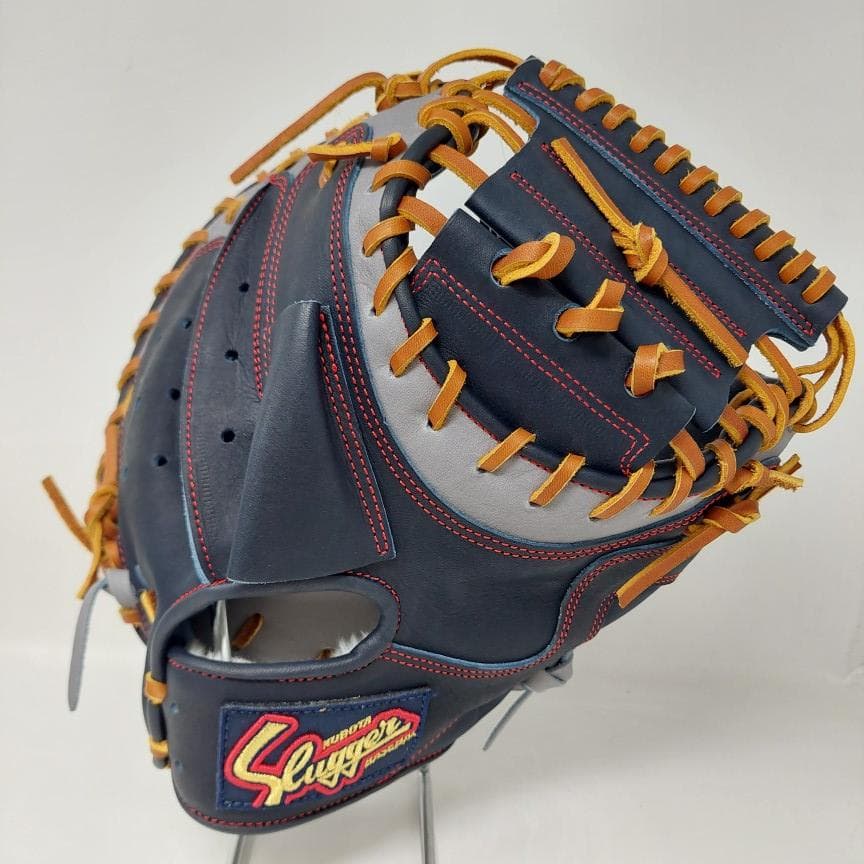 久保田スラッガー 軟式キャッチャーミット KSM-037 KSブラック×Dグレー