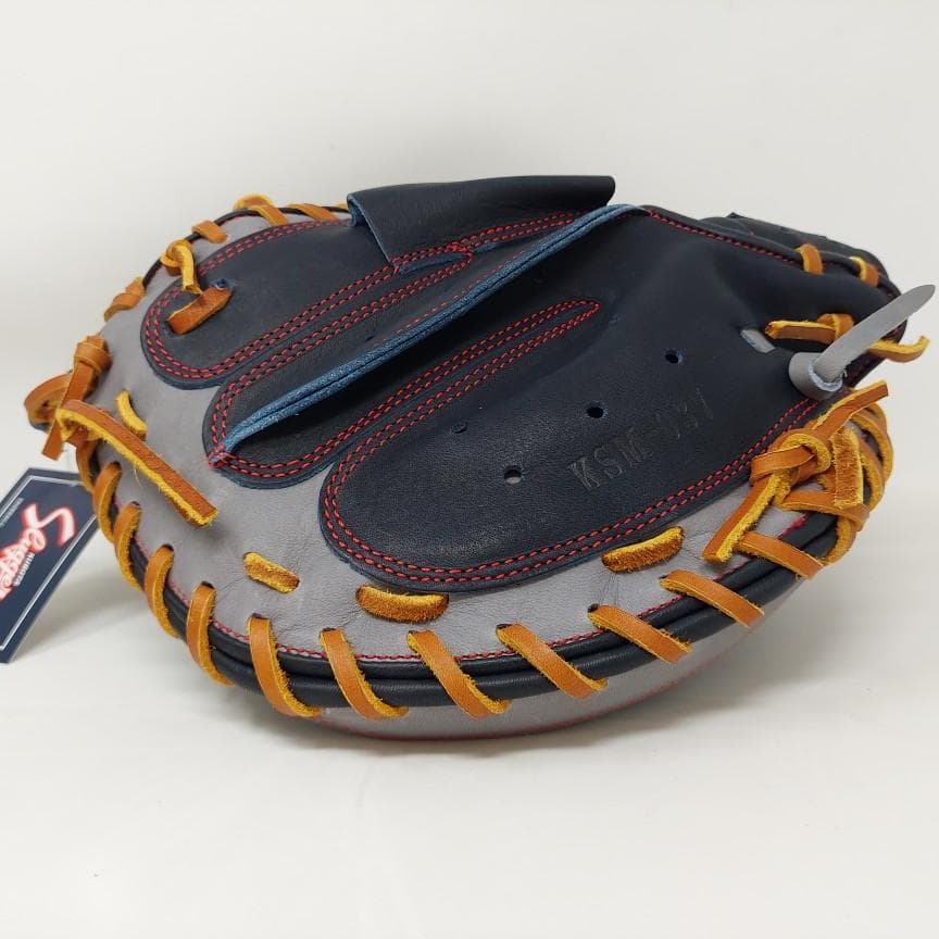 久保田スラッガー 軟式キャッチャーミット KSM-037 KSブラック×Dグレー