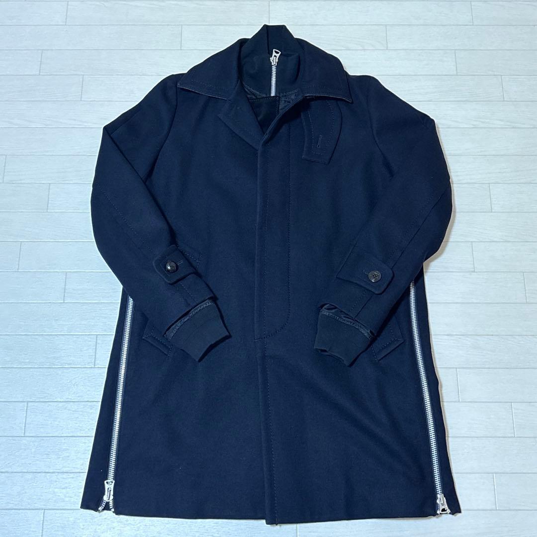 み*ん様 sacai メルトンドッキングコート 18AW