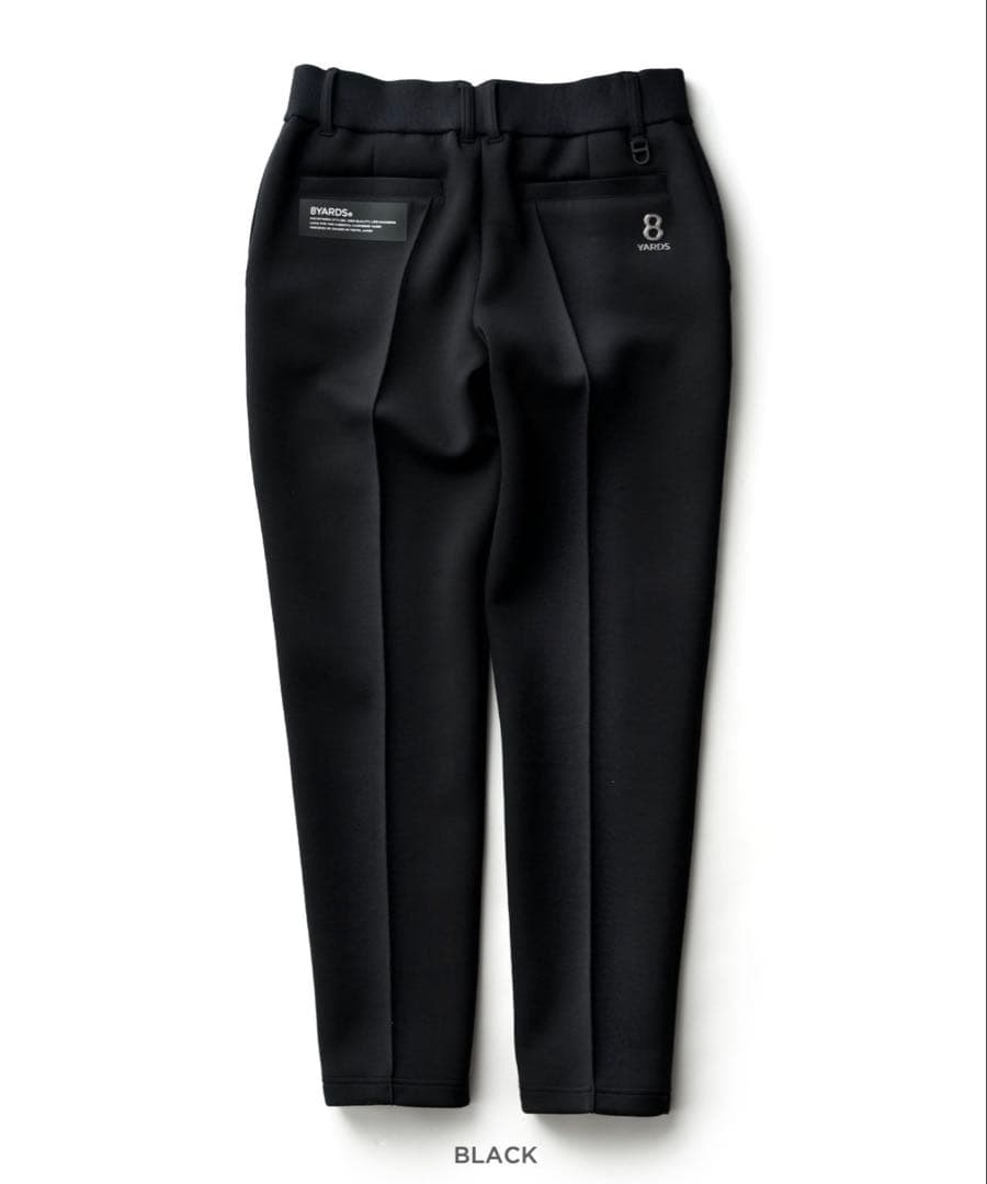 8YARDS ブラック ストレートパンツ Lサイズ