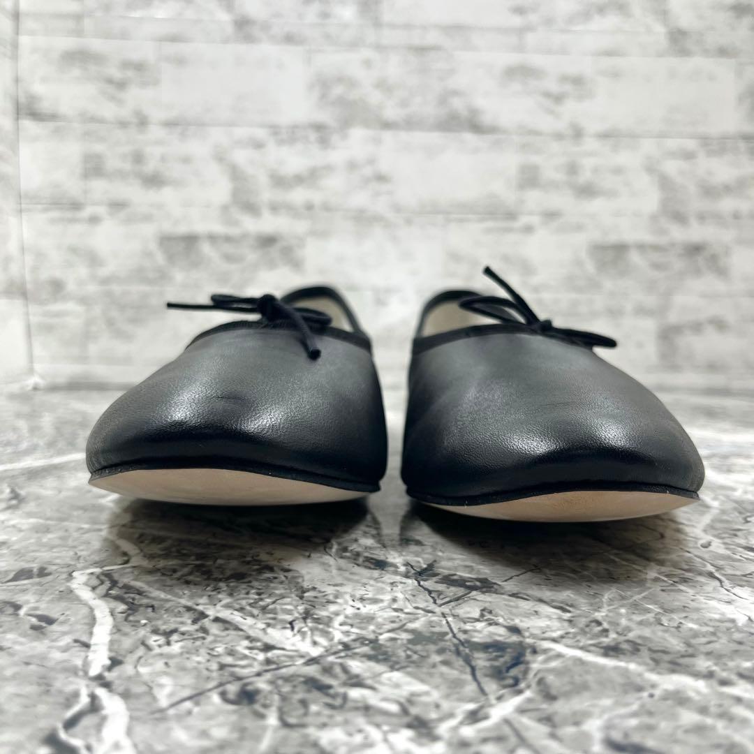 【極美品】 レペット マノン バレエシューズ 40 パンプス ブラック 別注