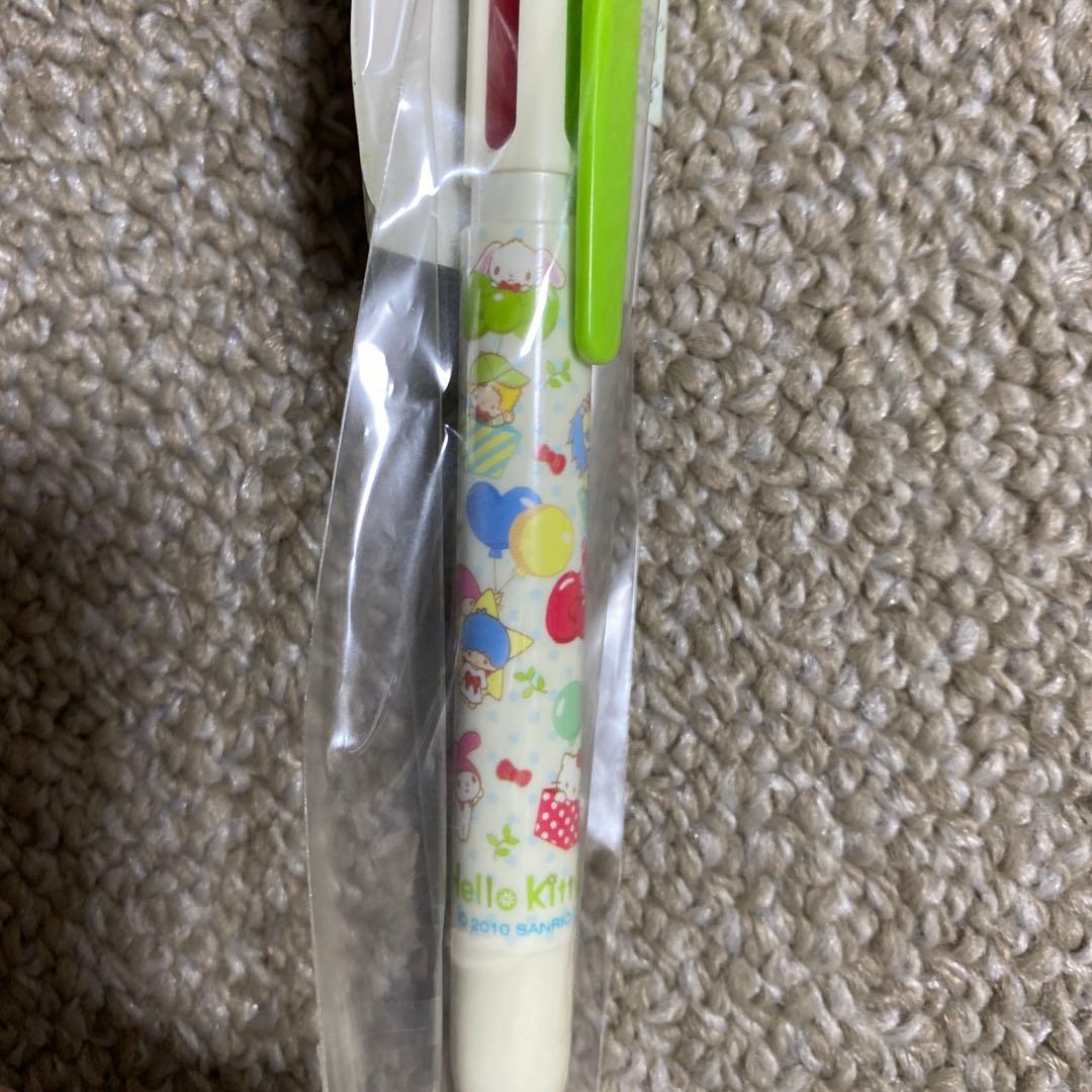サンリオ50周年記念 キティ 3色ボールペン＋シャーペン 未開封