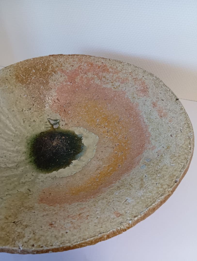 【価格値下げ】丸大皿 花生け お皿 杉本貞光 作