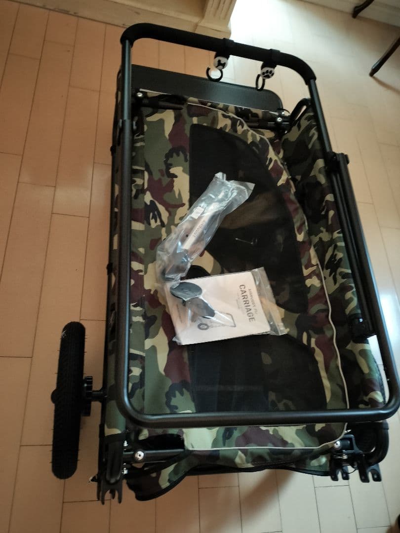 AIRBUGGY エアバギー キャリッジ+ルーフセット 大型犬 カモフラ柄