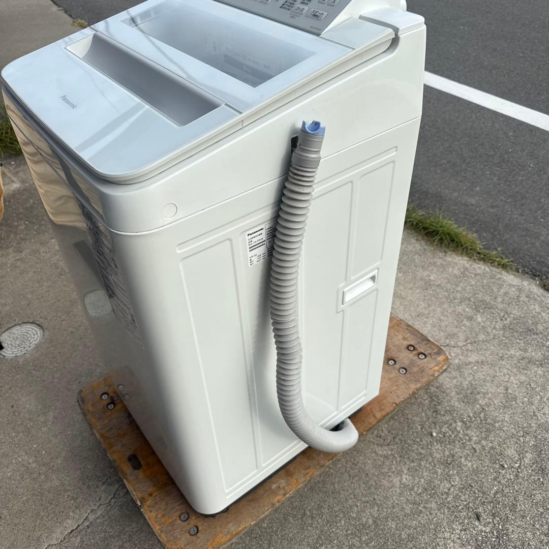 【2022年式】Panasonic 縦型洗濯機 NA-FA70H9-W