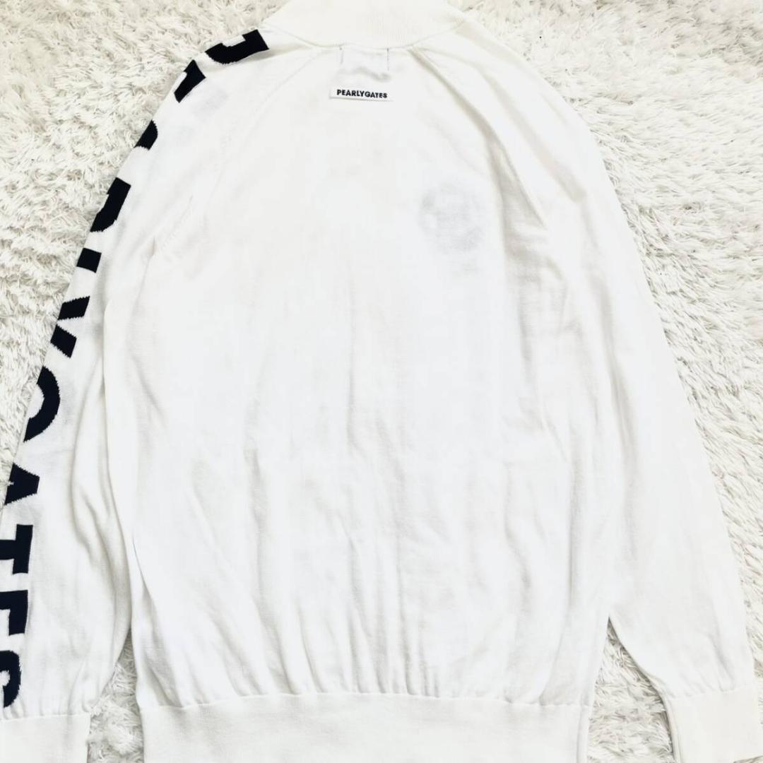 極美品✨PEARLY GATES ドライバーズニット ジャケット ダブルジップ