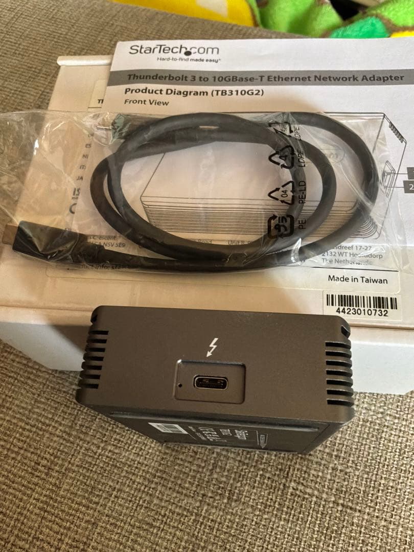 StarTech.com Thunderbolt 3 10GbEネットアダプター