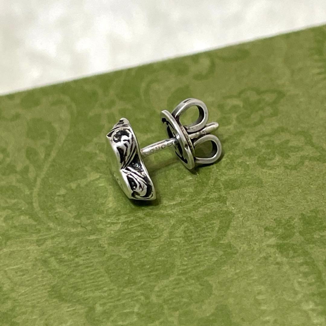 【極美品】グッチ　ハートピアス片耳　アラベスク　メンズ/レディース