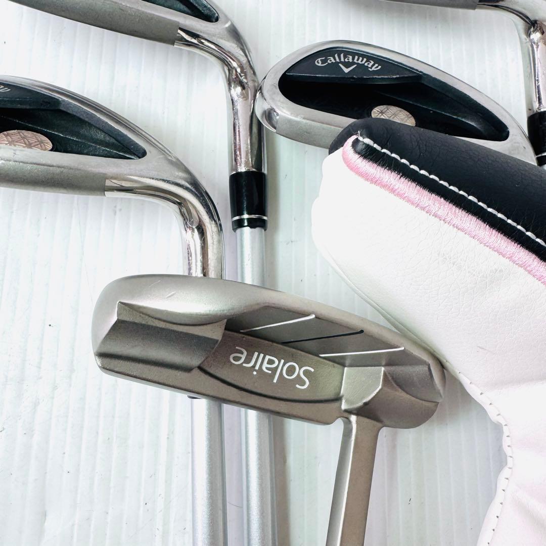 【美品】現行　最新モデル　キャロウェイ　ソレイユ　レディース　ゴルフクラブセット