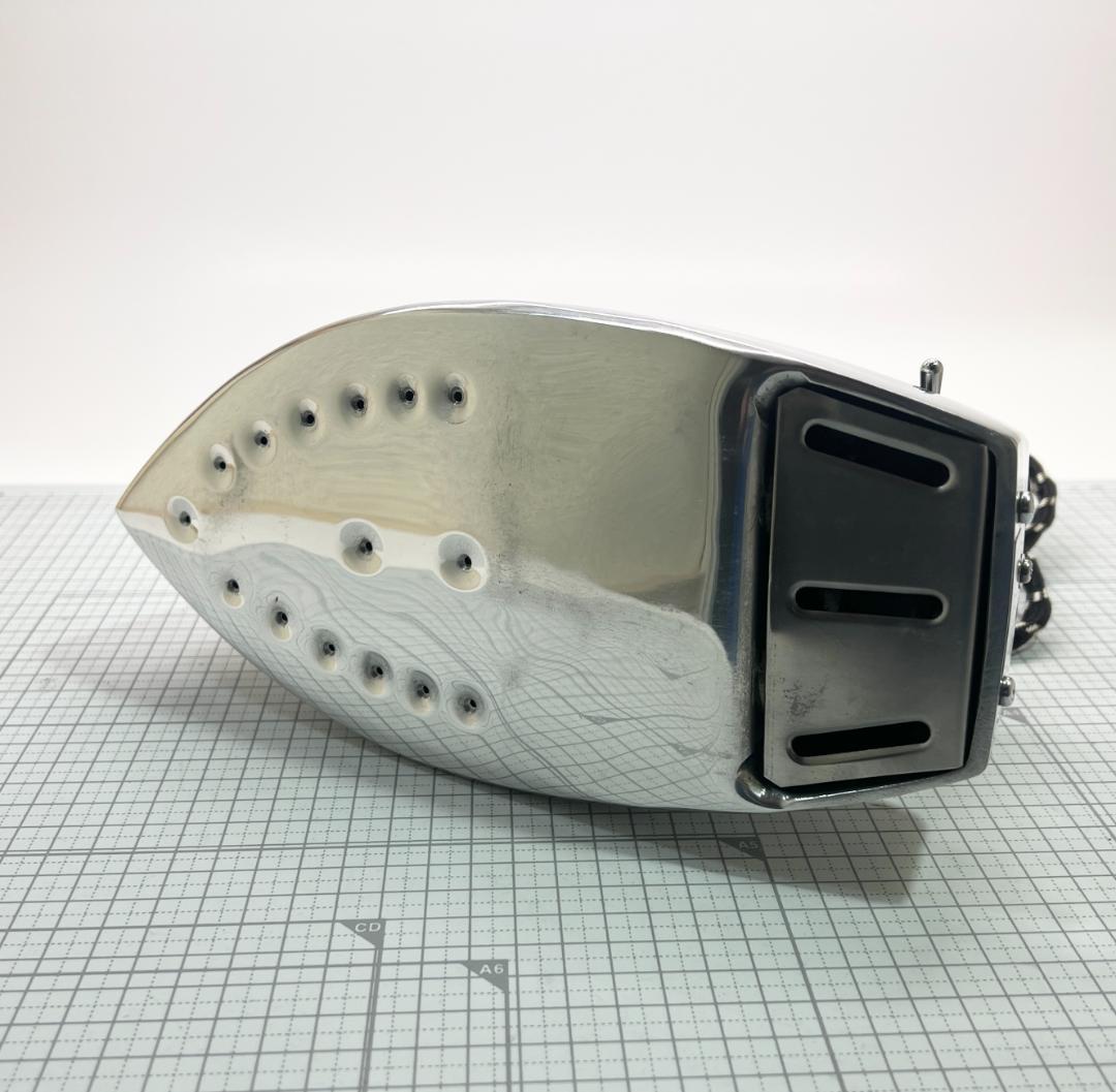 ニット専用スチームアイロン N-70 分散式 磯田電気製作所 手編み作品の仕上げ