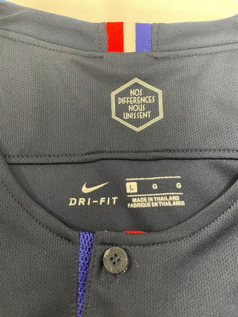 フランス代表 ユニフォーム ムバッペ 10番 ロシアW杯 優勝パッチ NIKE