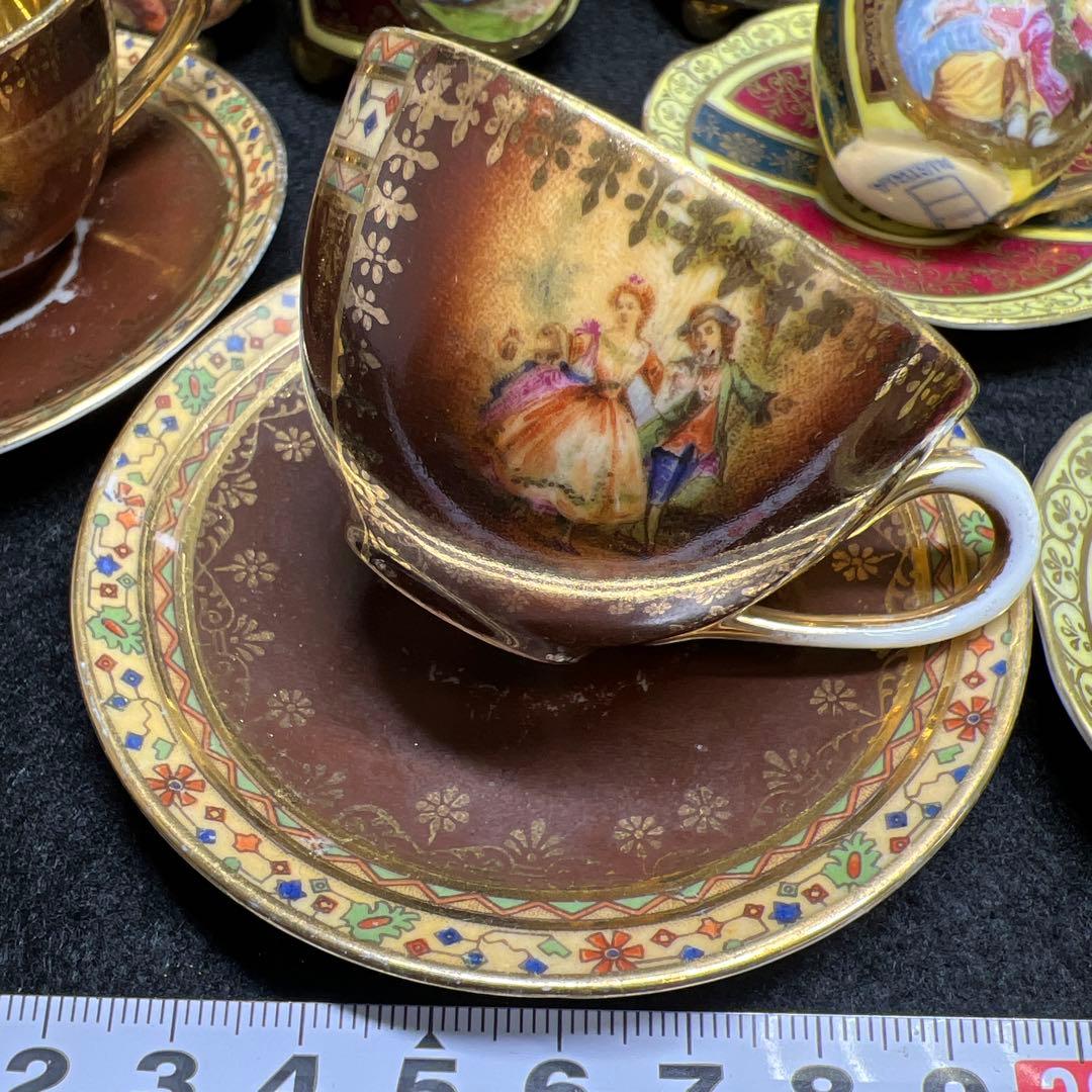 専用アンティーク　オーストリア　カップ&ソーサーセット　東Y7-1126①
