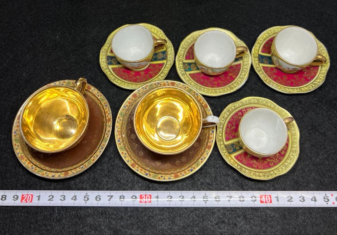 専用アンティーク　オーストリア　カップ&ソーサーセット　東Y7-1126①