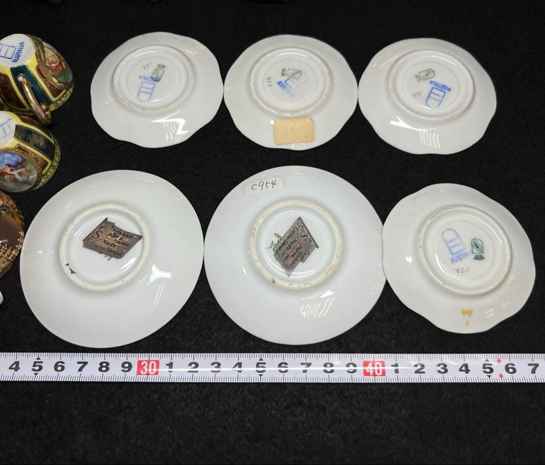 専用アンティーク　オーストリア　カップ&ソーサーセット　東Y7-1126①