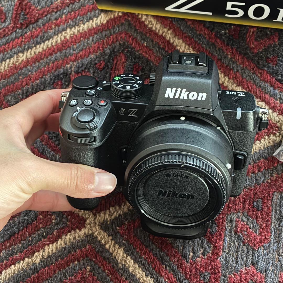 Nikon Z50II ボディ 本体 純正バッテリー　元箱・付属品　FTZ 付き