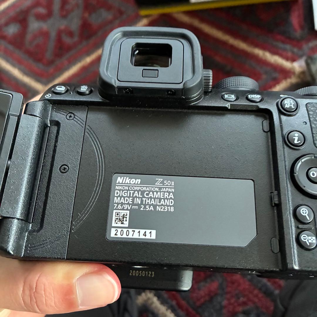 Nikon Z50II ボディ 本体 純正バッテリー　元箱・付属品　FTZ 付き