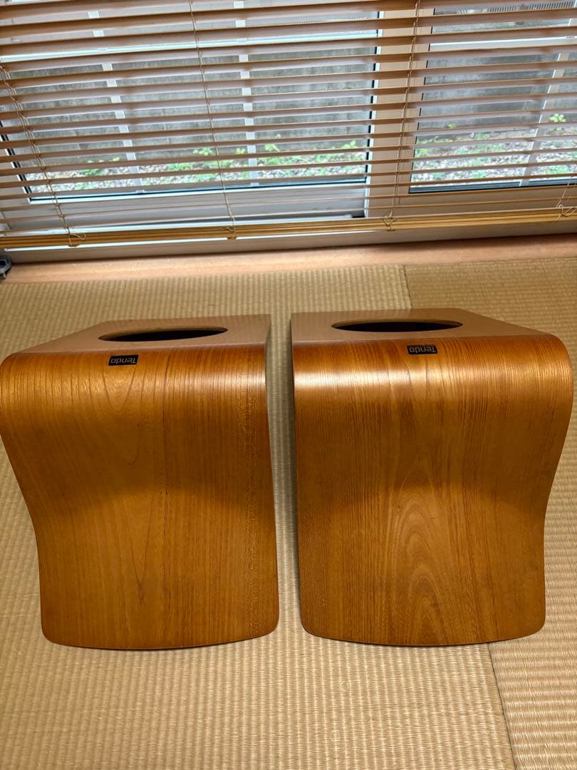 天童木工　藤森健次　曲げ木座椅子2脚セット