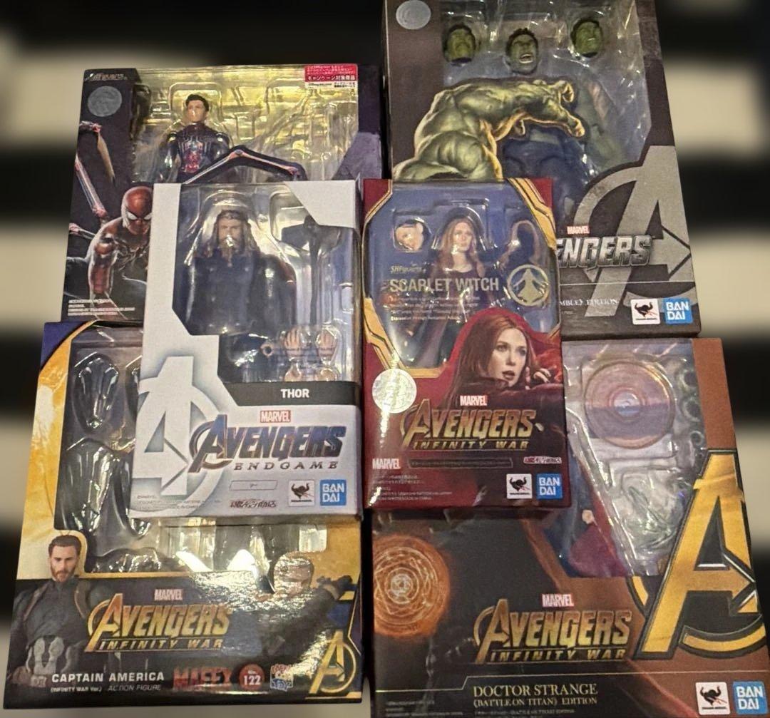 marvel マーベルレジェンド フィギュアーツ mafex 31体 まとめ売り