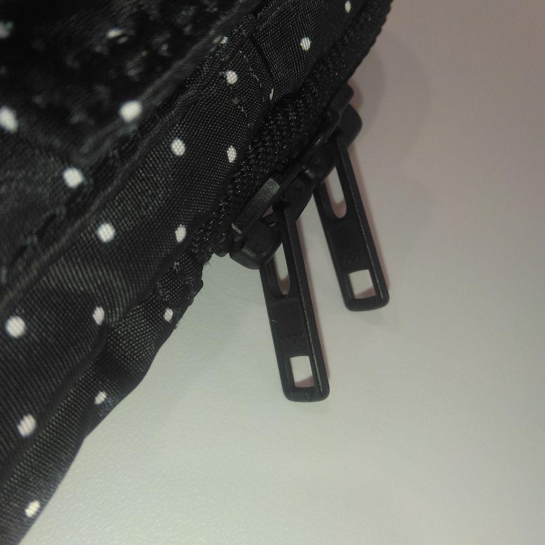 未使用品　希少　Porter × Atmos ショルダーバッグ　ドット　ブラック