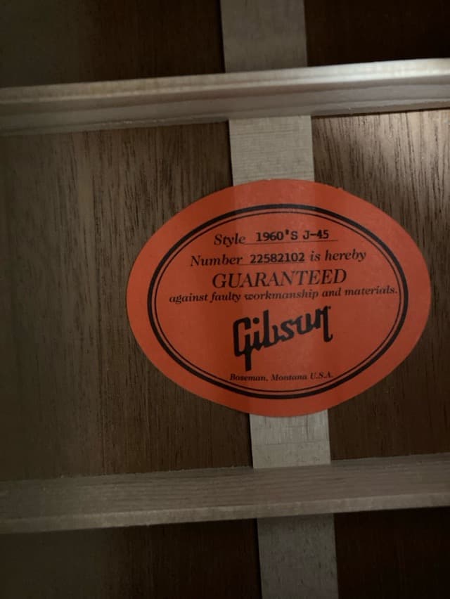 ギター Gibson J45 1960s