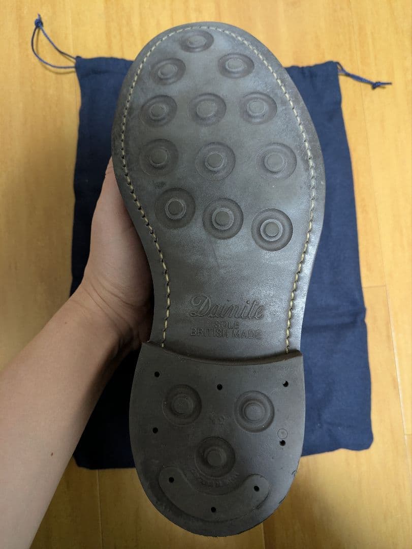 【Tricker’s】Burford レースアップブーツ UK8