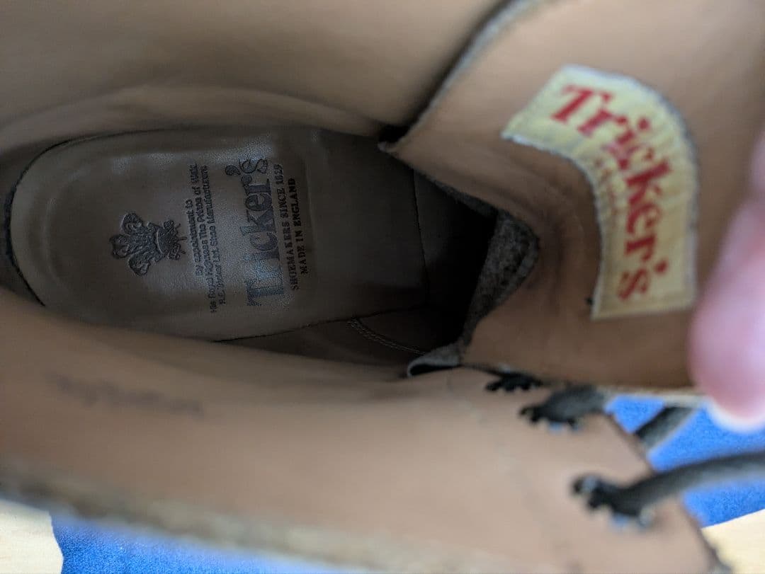 【Tricker’s】Burford レースアップブーツ UK8