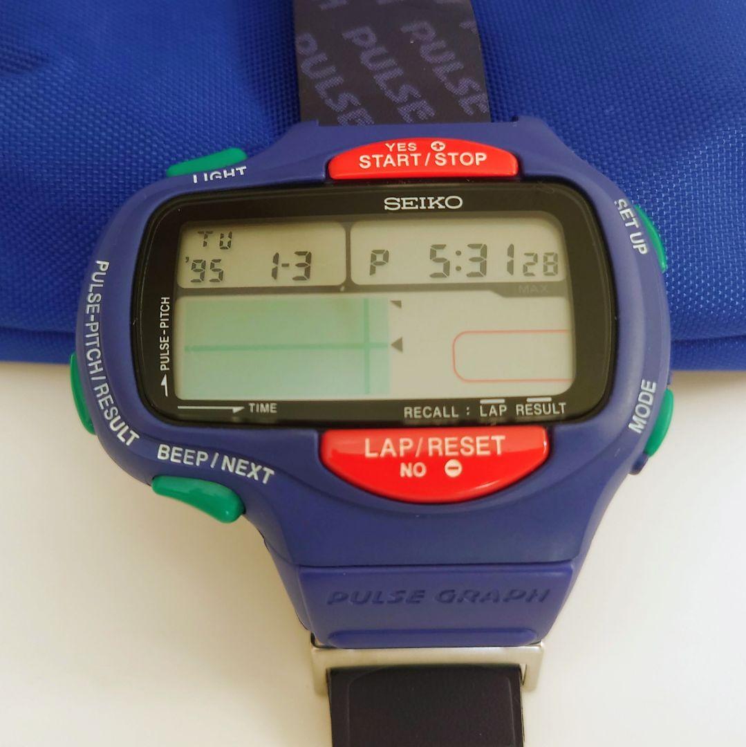 SEIKO PULSE GRAPH（セイコー パルスグラフ)心拍腕時計