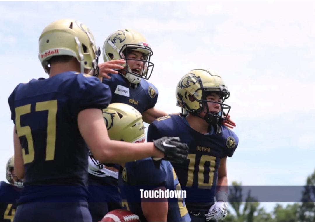 上智大学アメフト部“SOPHIA GOLDEN EAGLES“スタジャンLサイズ