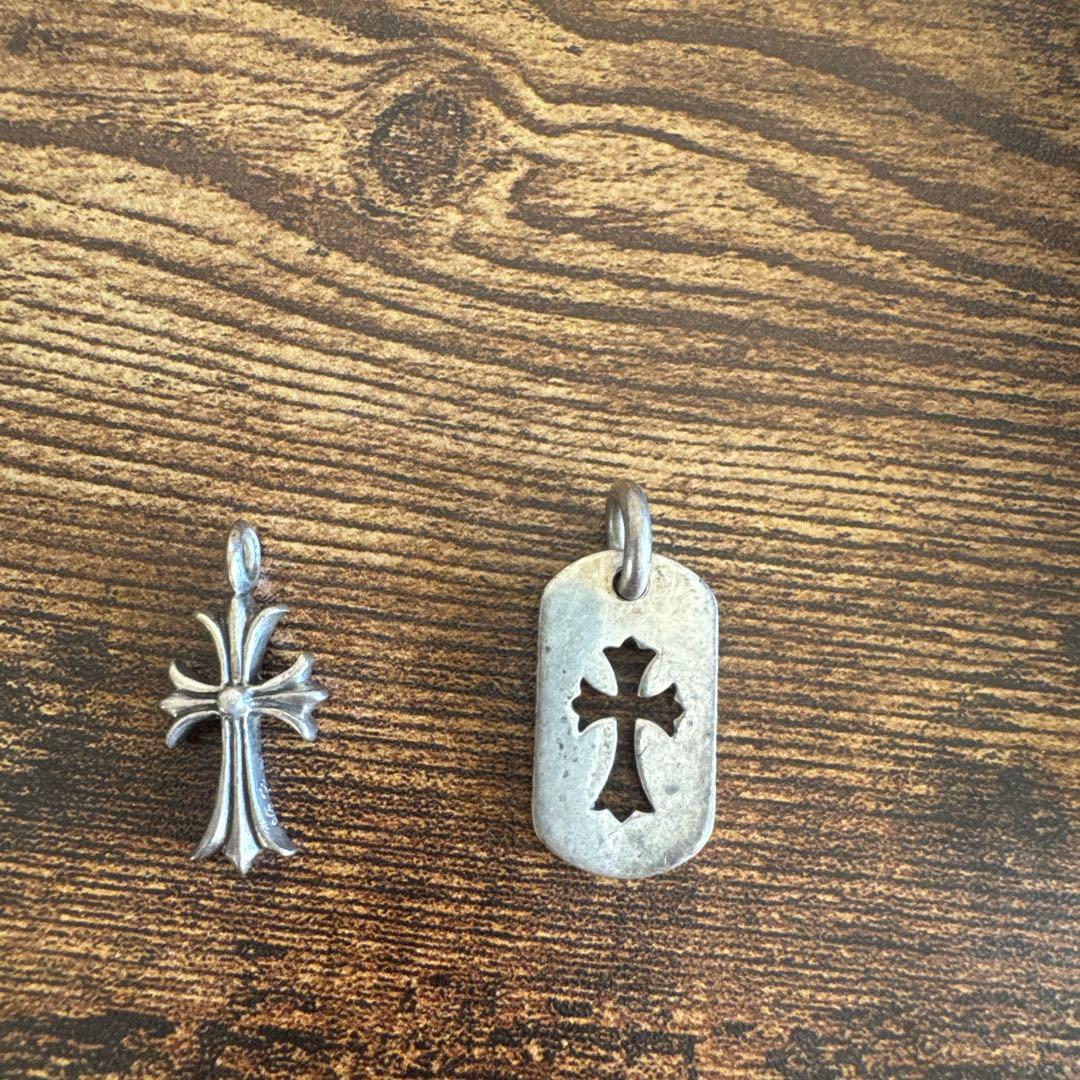 クロムハーツ　シルバー クロスペンダント 2個