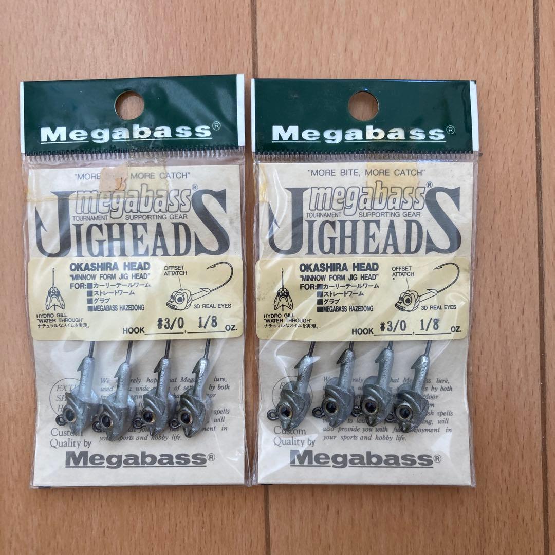 メガバス　オカシラヘッド(ジグヘッド) 14セット56本　オールド