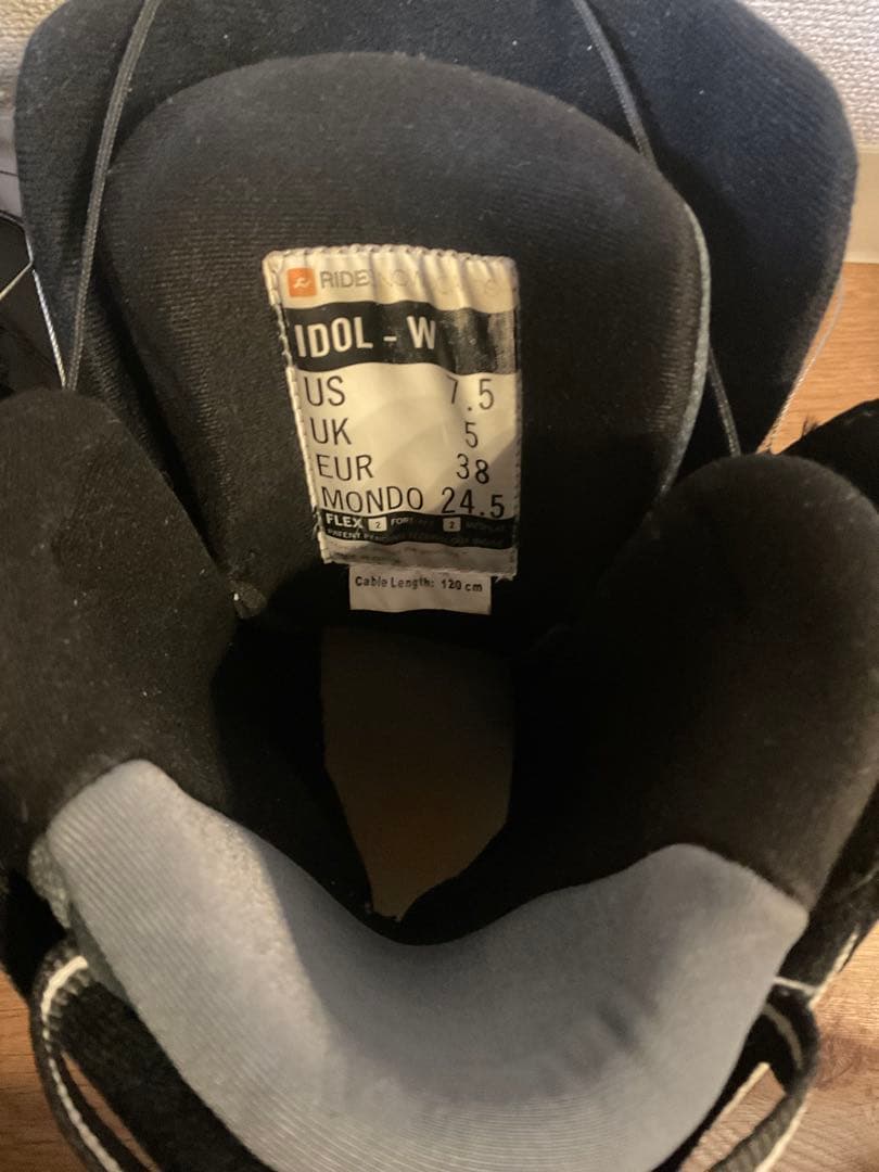 RIDE ライド　IDOL W スノーボードブーツ　BOA 24.5cm