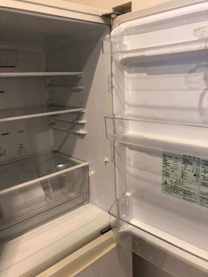 【取扱説明書あり】AQUA 冷蔵庫 冷凍 184L 2018年