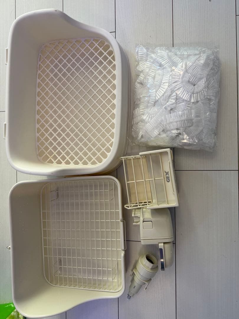 東京都取引　うさぎ飼育セット　クリアケージ80cm