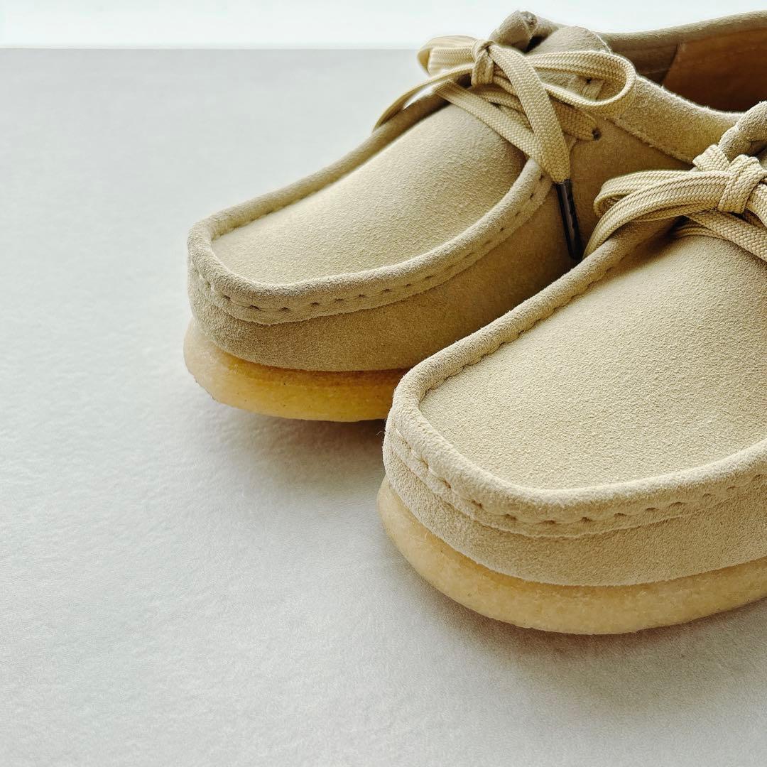 クラークス　ワラビー　メープル スエード 　23