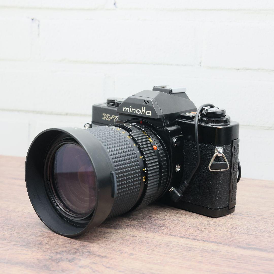 【動作品】minolta X-7/MD ZOOM 35-70mm F3.5 Ⅱ型