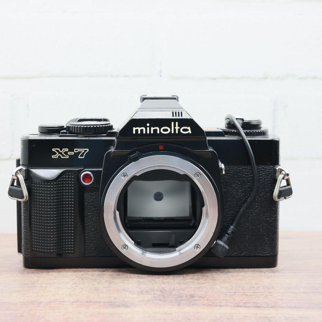 【動作品】minolta X-7/MD ZOOM 35-70mm F3.5 Ⅱ型