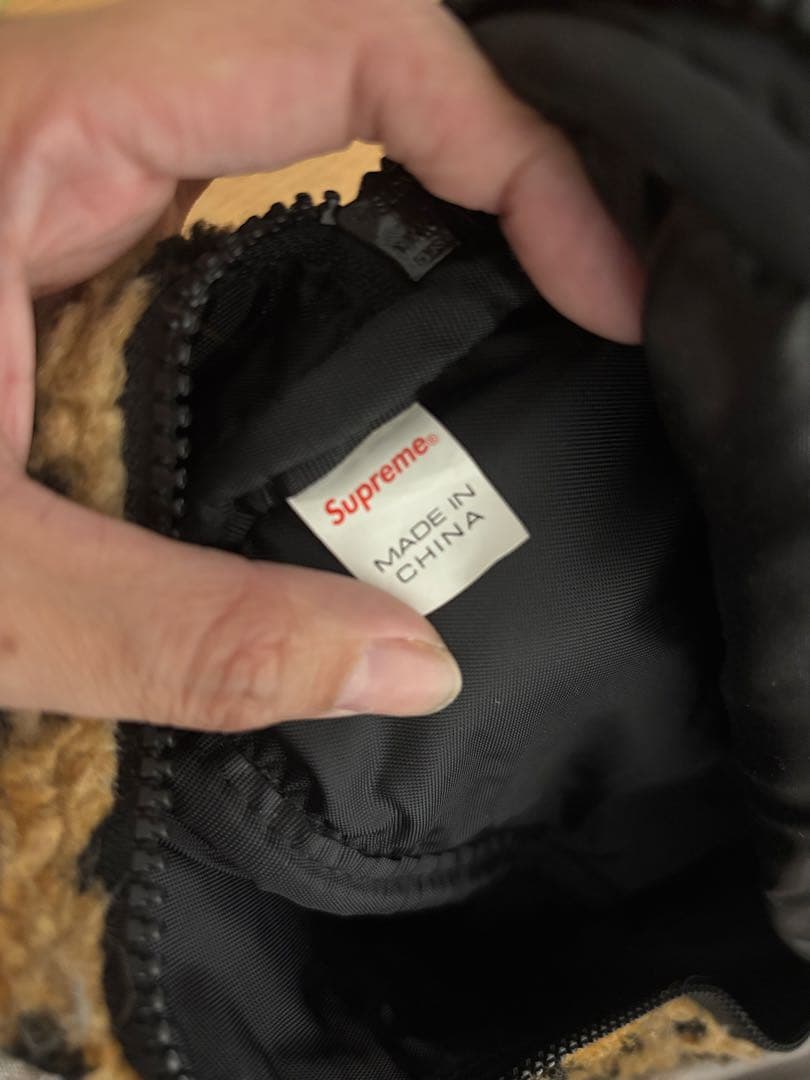 supreme レオパード ヒョウ柄 ショルダーバッグ ウエストポーチ