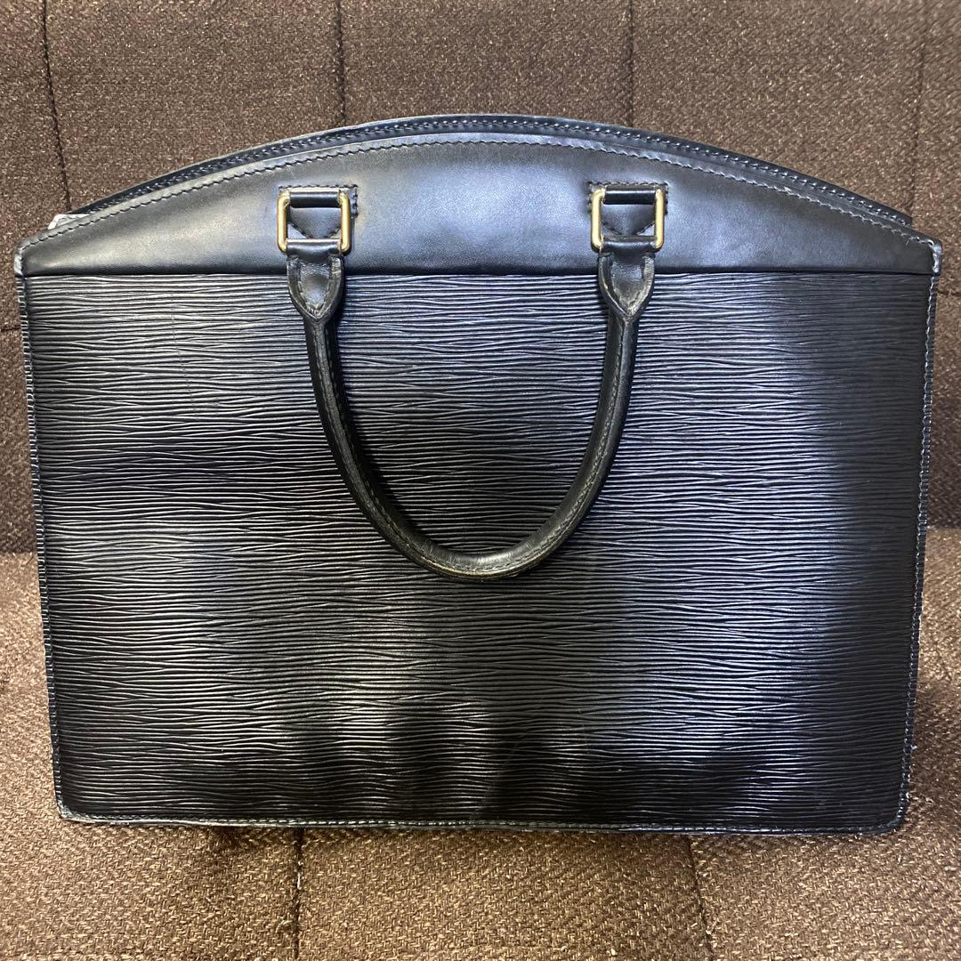 Louis Vuitton ビジネスバッグ ブラック エピレザー