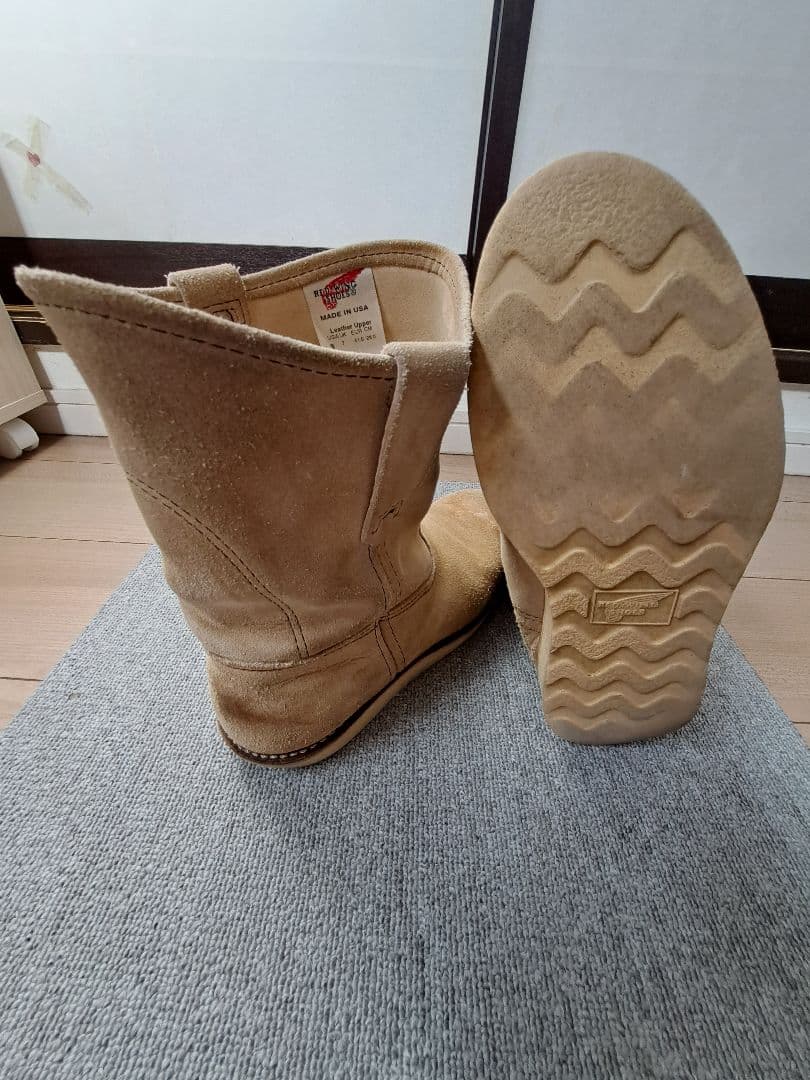 レッドウィング　8168　8E　スエードペコスブーツ