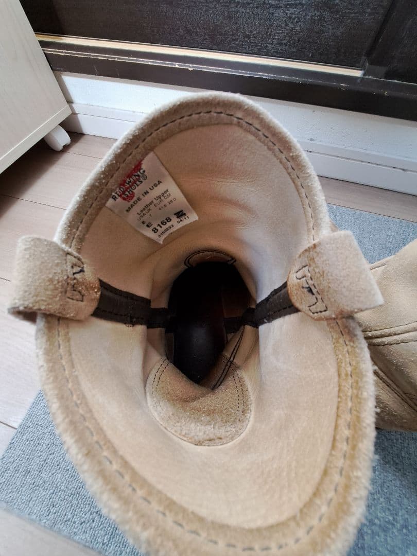 レッドウィング　8168　8E　スエードペコスブーツ