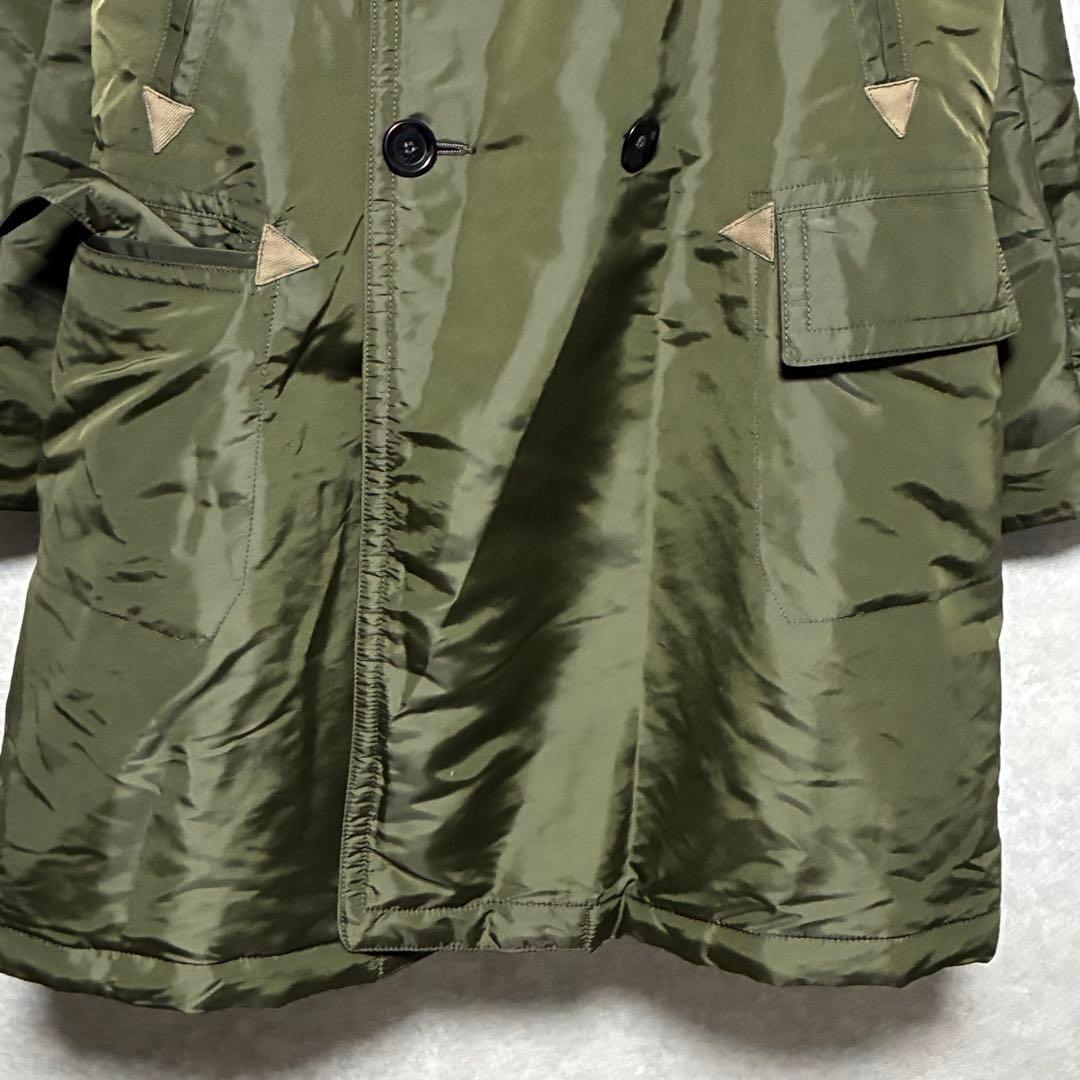 【美品】45R　フォーティーファイブアール 45rpm ナイロン×ボアのコート