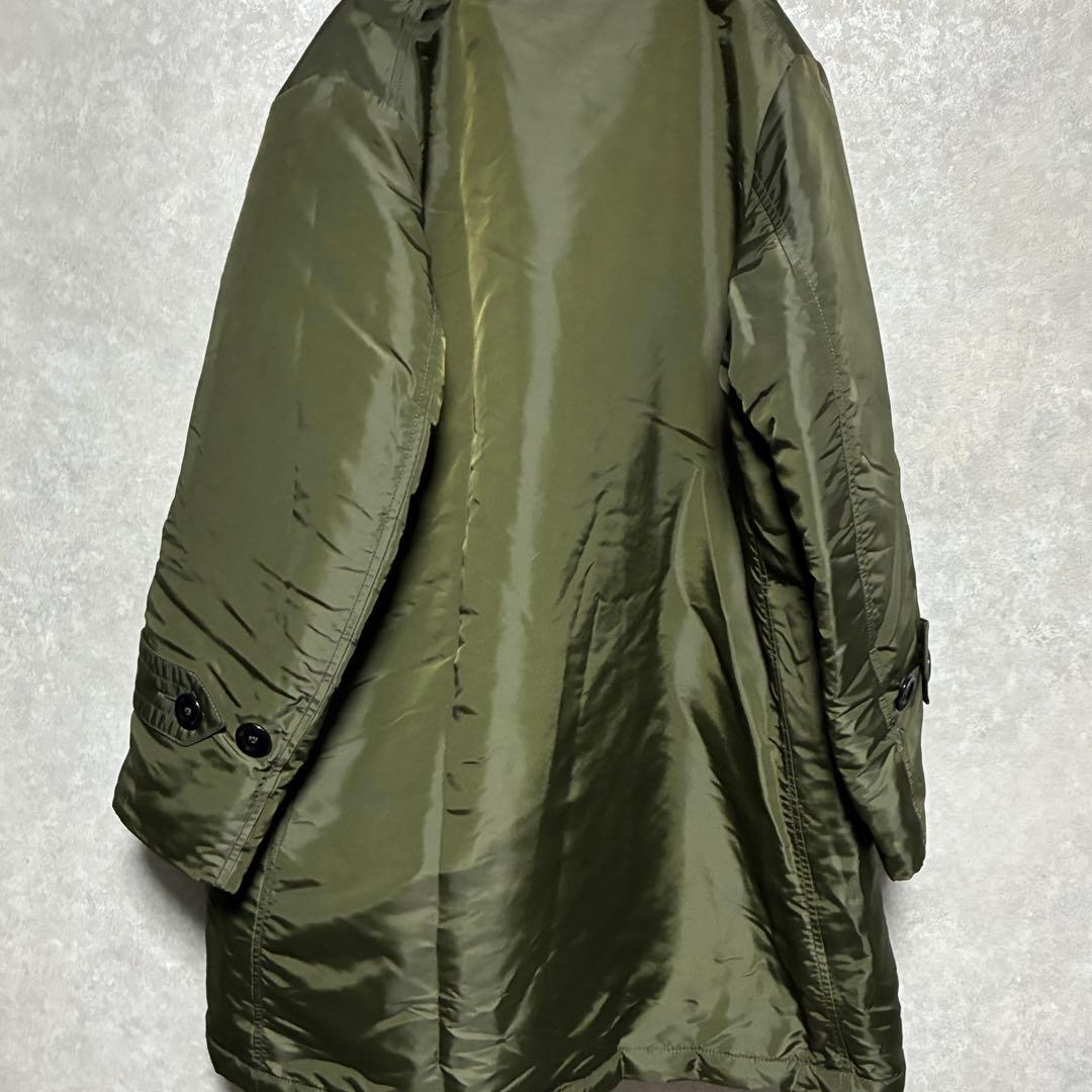 【美品】45R　フォーティーファイブアール 45rpm ナイロン×ボアのコート