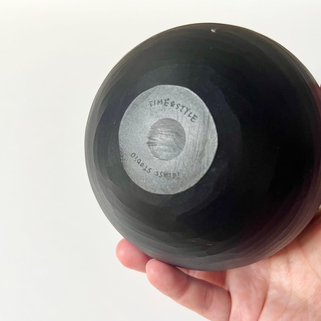 time&style ガラス フラワーベース 花瓶 花器 一輪挿し 丸型 球