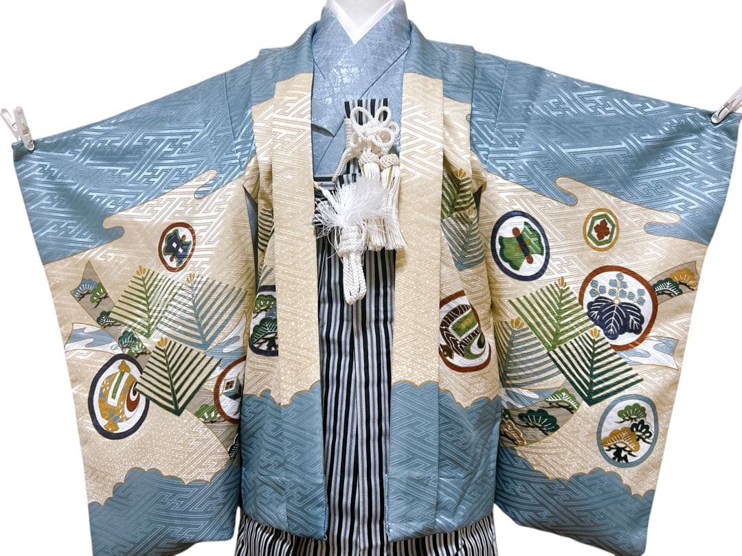 お買い得品♡七五三　5歳　男の子　フルセット　一式　グレー系