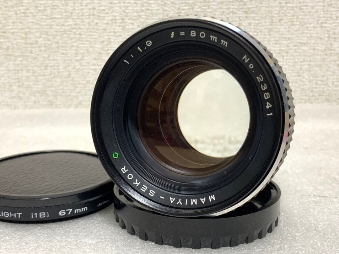 フィルムカメラ Mamiya sekor C 1:1.9 80mm
