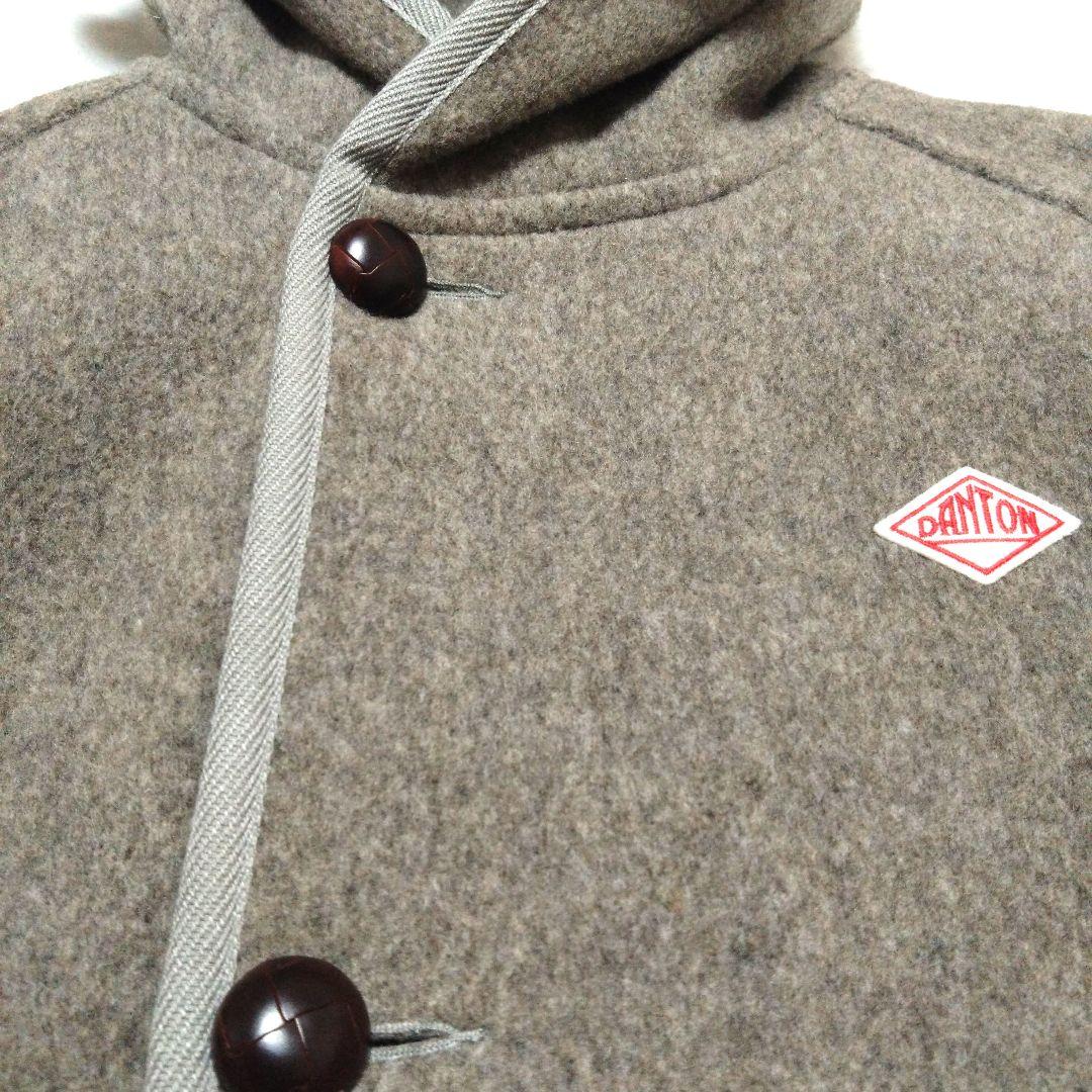 【新品タグ付き】DANTONダントン ウールモッサフードコート