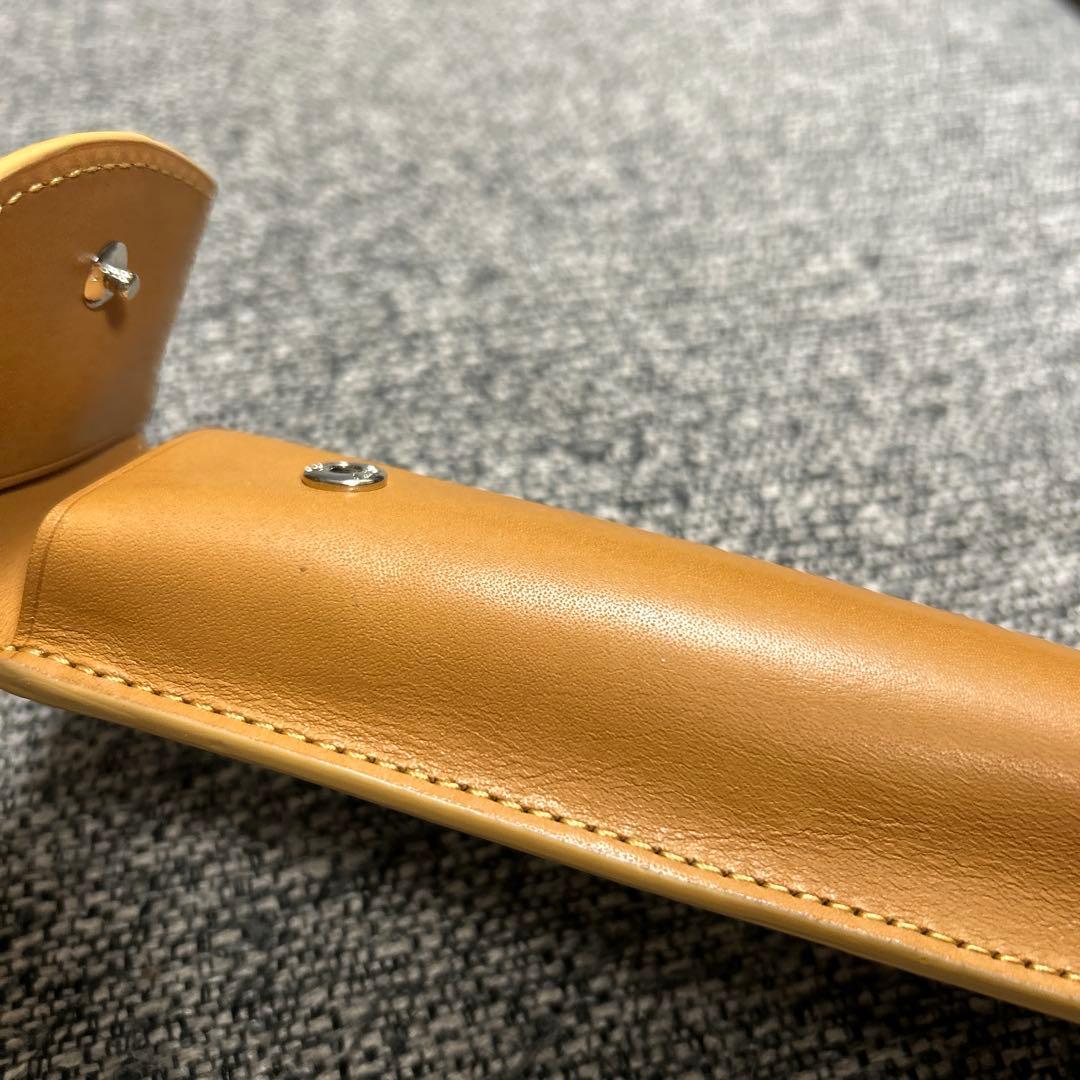 未使用　ポールスミス　レザー　ペンケース　筆箱　ブラウン